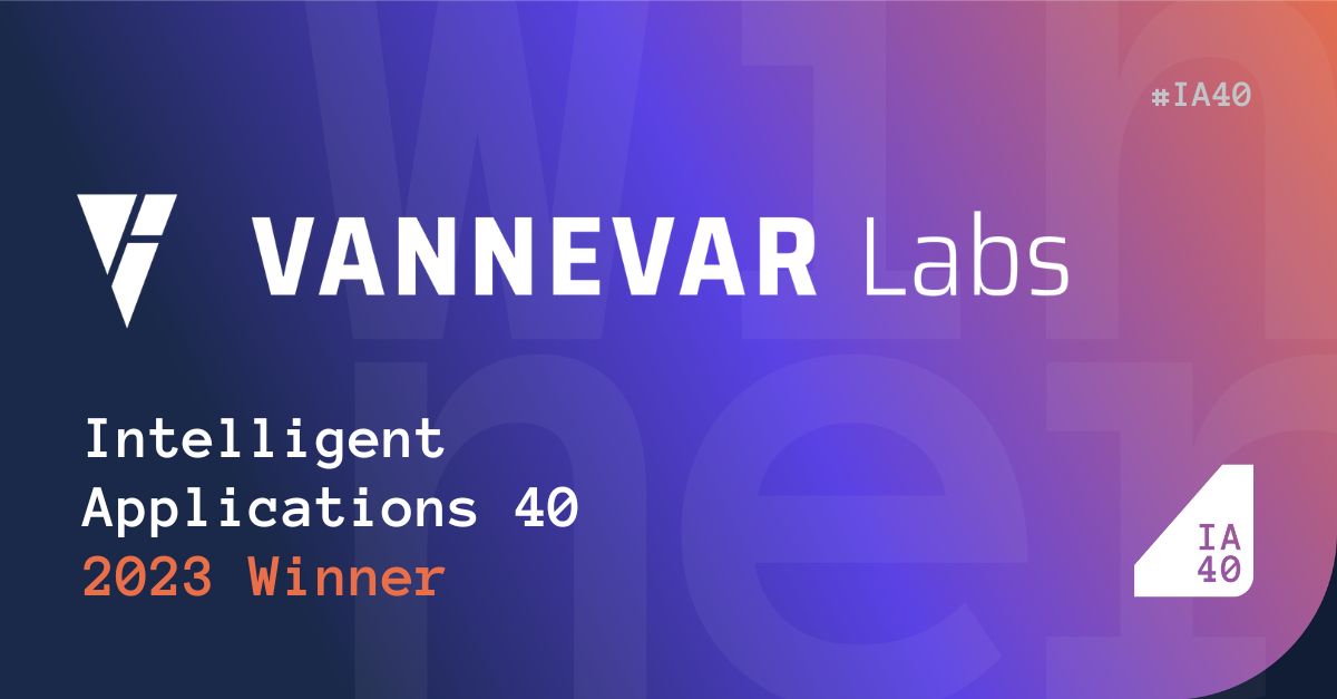 Vannevar Labs featured in Intelligent Applications 40